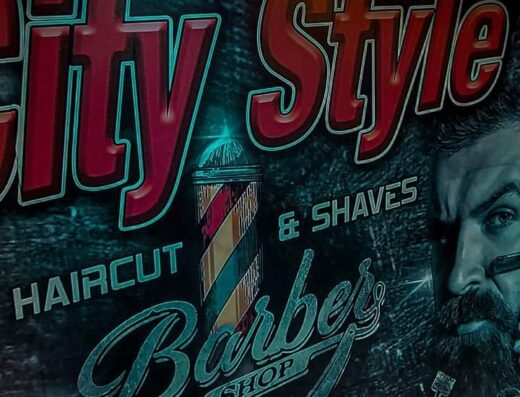 City style barbershop