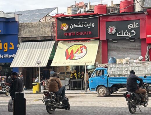 الدجاجة البيضاء